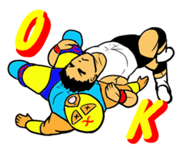 Weakest Professional wreatler sticker #13674336