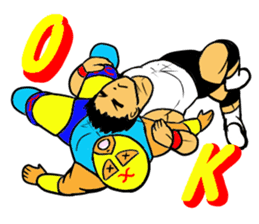 Weakest Professional wreatler sticker #13674336