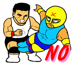 Weakest Professional wreatler sticker #13674339