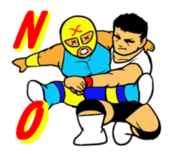 Weakest Professional wreatler sticker #13674344