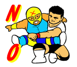 Weakest Professional wreatler sticker #13674344