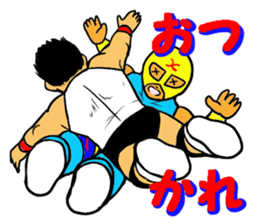 Weakest Professional wreatler sticker #13674348