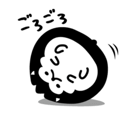 Harry the Hedgehog -lazy boy- sticker #13674406