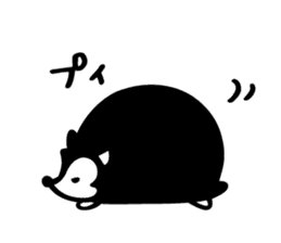 Harry the Hedgehog -lazy boy- sticker #13674429