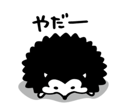 Harry the Hedgehog -lazy boy- sticker #13674430