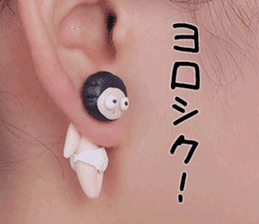 Animal mascot of the photo sticker sticker #13674458