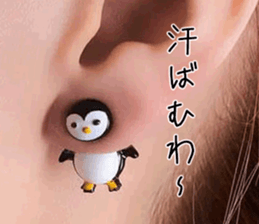 Animal mascot of the photo sticker sticker #13674469