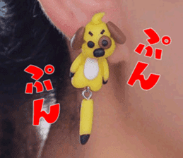 Animal mascot of the photo sticker sticker #13674476