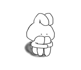 POKER FACE RABIT sticker #13674803