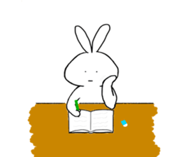 POKER FACE RABIT sticker #13674811