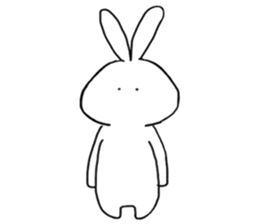 POKER FACE RABIT sticker #13674820