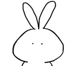POKER FACE RABIT sticker #13674821