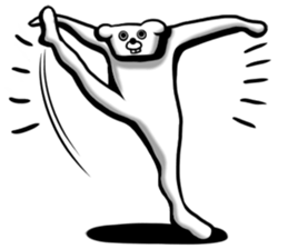 Human ,dog sticker #13675171