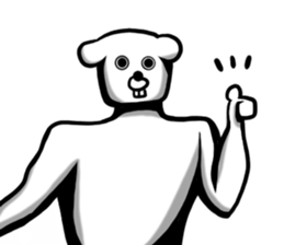 Human ,dog sticker #13675173