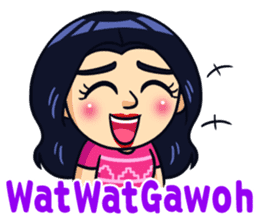 Cewek Lampung! Wat Wat Gawoh! sticker #13675216