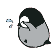 A loose penguin sticker #13675460