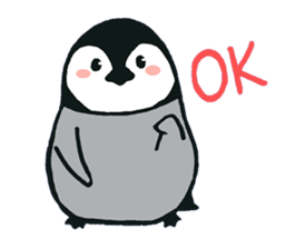 A loose penguin sticker #13675462