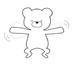 pokerface bear sticker #13675514