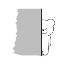 pokerface bear sticker #13675535