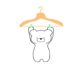 pokerface bear sticker #13675543