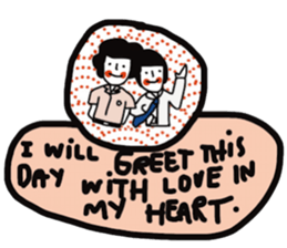 Dear friend. sticker #13675752