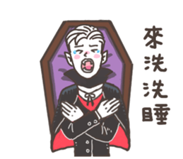 Paper Dolls sticker :happy halloween sticker #13675903