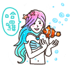 Paper Dolls sticker :happy halloween sticker #13675904