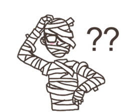 Paper Dolls sticker :happy halloween sticker #13675913