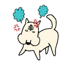 Dog tsubu! sticker #13676061