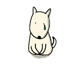 Dog tsubu! sticker #13676064