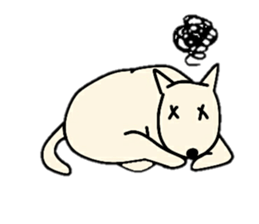 Dog tsubu! sticker #13676068