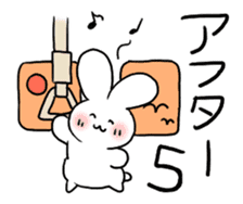 Working Rabbit & Snake sticker #13676222
