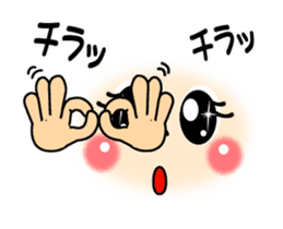 smiley sign language which moves ver.4 sticker #13676770