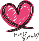 Heart simplicity kyachao sticker #13677678