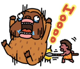 Ancient baboons sticker #13677701