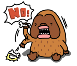 Ancient baboons sticker #13677706