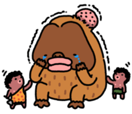 Ancient baboons sticker #13677708