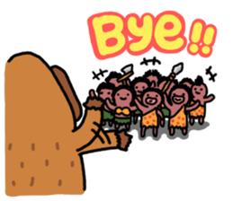 Ancient baboons sticker #13677710