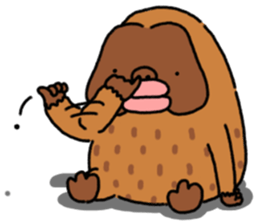 Ancient baboons sticker #13677711