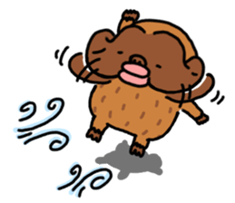 Ancient baboons sticker #13677726
