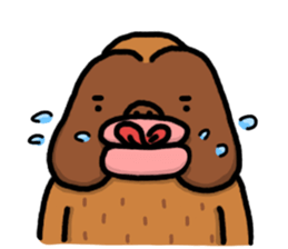 Ancient baboons sticker #13677727