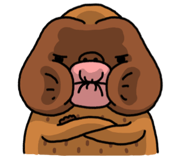 Ancient baboons sticker #13677730