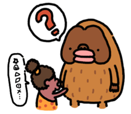 Ancient baboons sticker #13677732