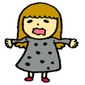 adalt girl sticker #13678108