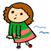 adalt girl sticker #13678114