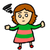 adalt girl sticker #13678117