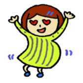 adalt girl sticker #13678122