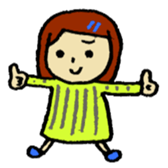 adalt girl sticker #13678127