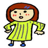 adalt girl sticker #13678130