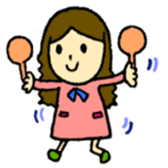 adalt girl sticker #13678133